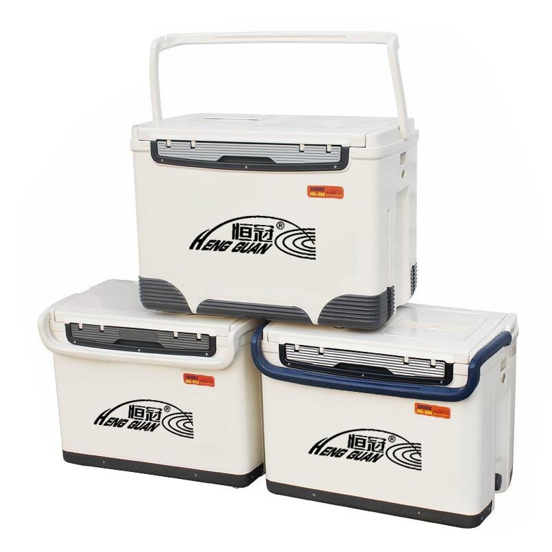STANDING CROWN 28L/30L35L FISHING BOX FISHING BOX WITH THICK HOT BOX BLACK PIT FISHING TANK